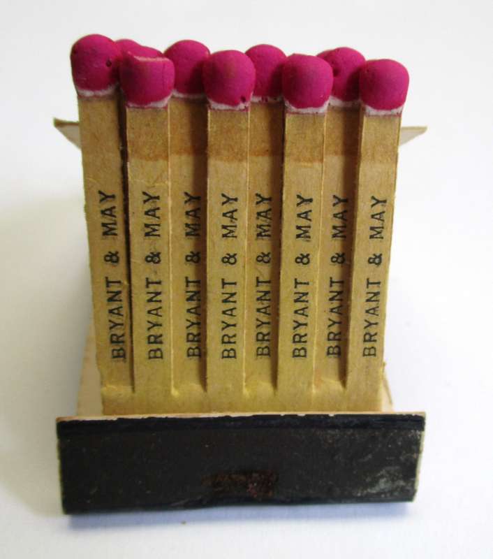 Vintage Matchbook / matches -- Royal Naval College, Greenwich, England.