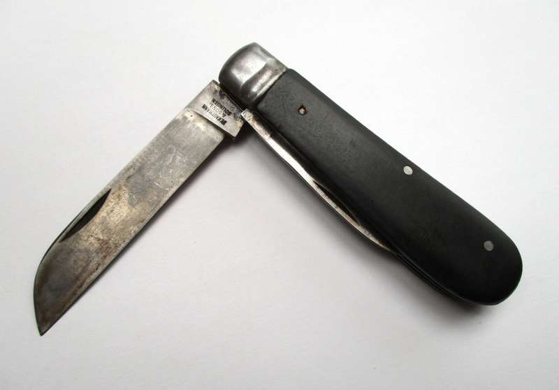 Vintage carbon steel German Jack knife made by H.Y. Kaufmann & Sons, West Germany.