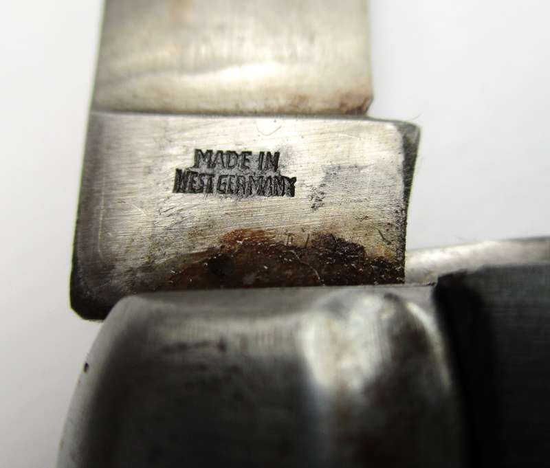 Vintage carbon steel German Jack knife made by H.Y. Kaufmann & Sons, West Germany.
