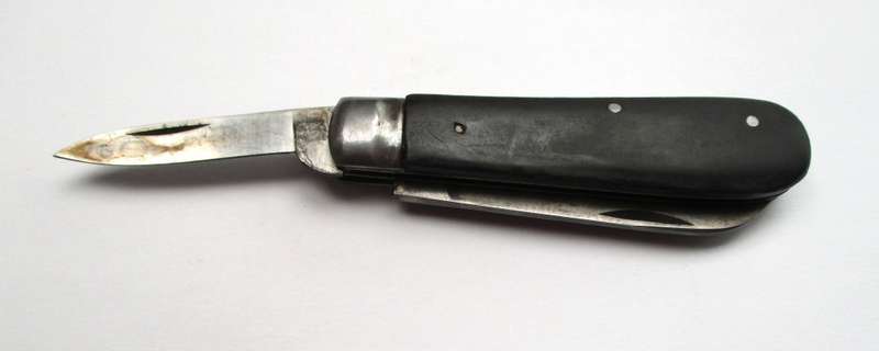 Vintage carbon steel German Jack knife made by H.Y. Kaufmann & Sons, West Germany.