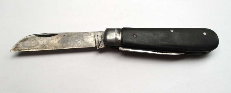 Vintage carbon steel German Jack knife made by H.Y. Kaufmann & Sons, West Germany.
