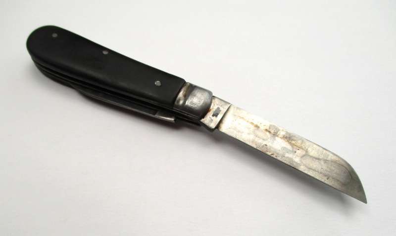 Vintage carbon steel German Jack knife made by H.Y. Kaufmann & Sons, West Germany.