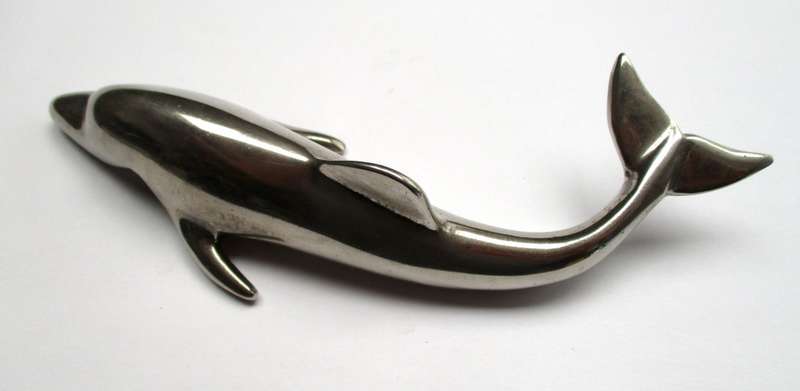 Metal Dolphin shaped Bottle opener