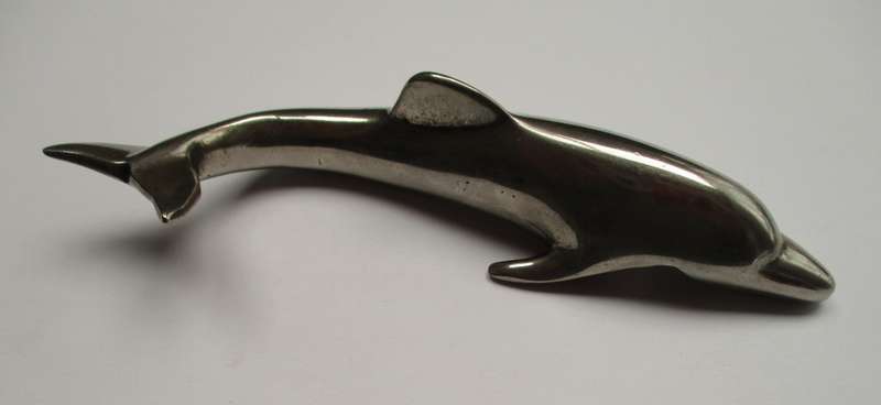 Metal Dolphin shaped Bottle opener