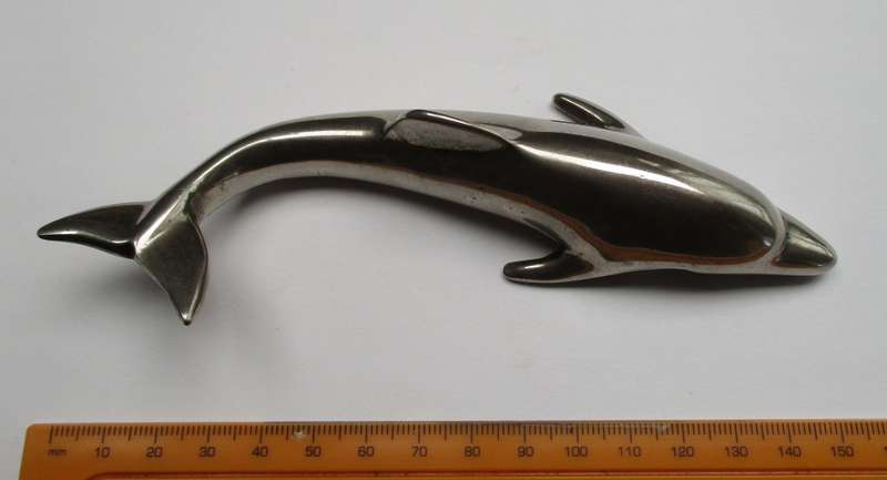 Metal Dolphin shaped Bottle opener