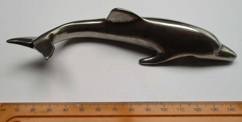 Metal Dolphin shaped Bottle opener