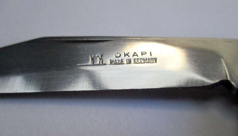 Vintage Okapi Folding Knife, 1930s Made in Germany