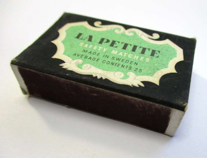 Vintage `La Petite` Matches, made in Sweden