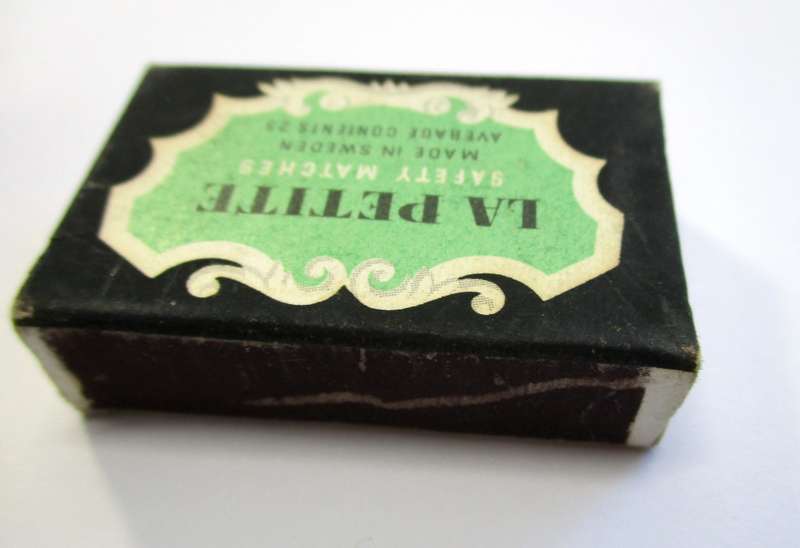 Vintage `La Petite` Matches, made in Sweden
