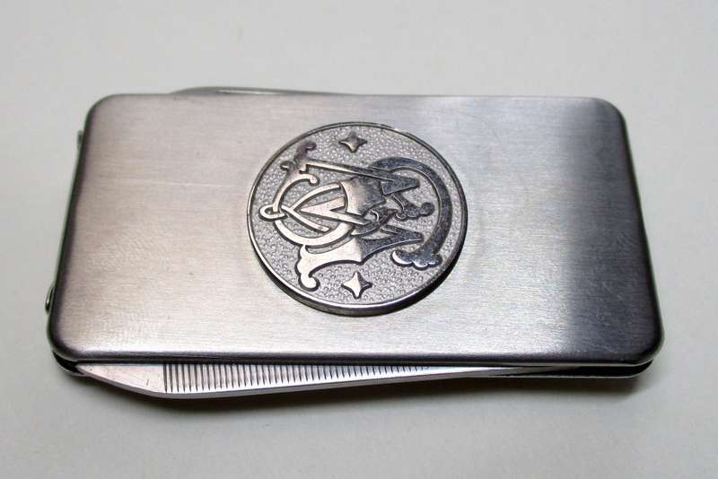 Vintage Money Clip / tool / knife, Anvil Prov. Made in USA