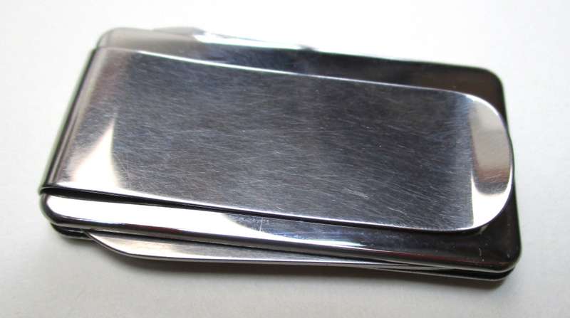 Vintage Money Clip / tool / knife, Anvil Prov. Made in USA