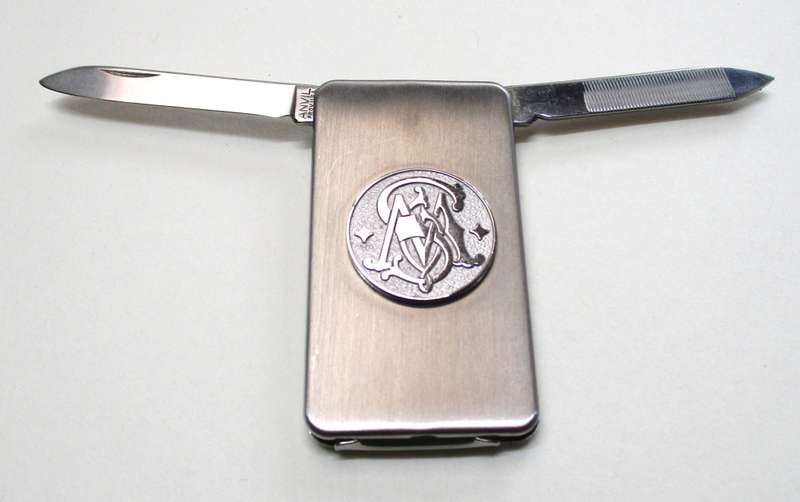 Vintage Money Clip / tool / knife, Anvil Prov. Made in USA