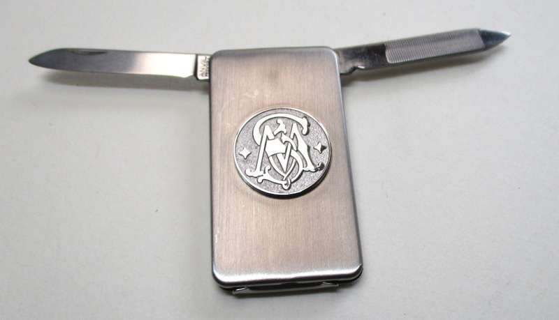 Vintage Money Clip / tool / knife, Anvil Prov. Made in USA