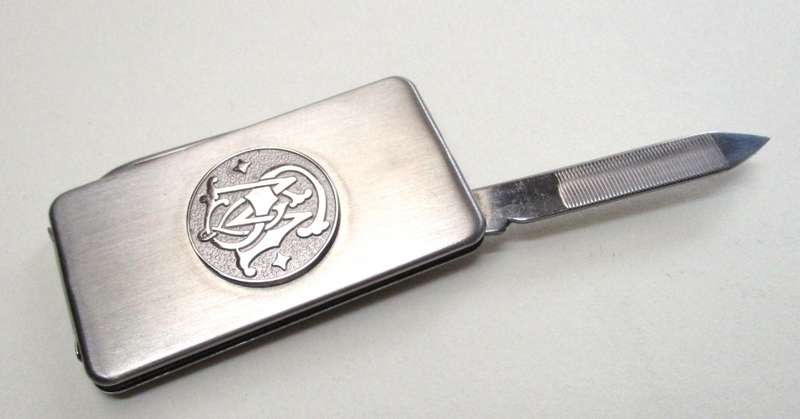 Vintage Money Clip / tool / knife, Anvil Prov. Made in USA