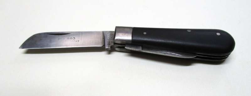 Vintage black Bulbro two blade Jack knife / pocket knife, made in Germany