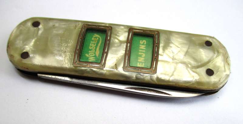 Rare - Unusual vintage folding knife / pocket knife - made in Solingen Germany