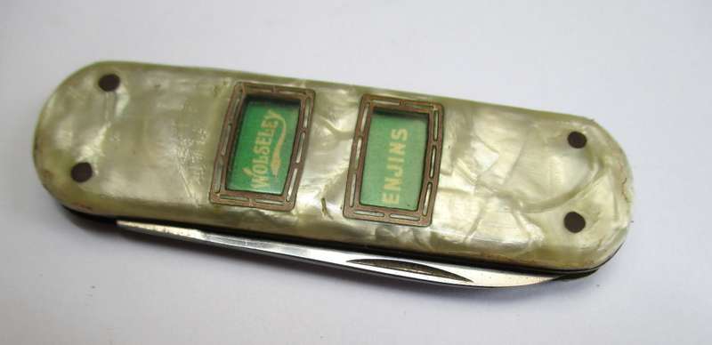 Rare - Unusual vintage folding knife / pocket knife - made in Solingen Germany