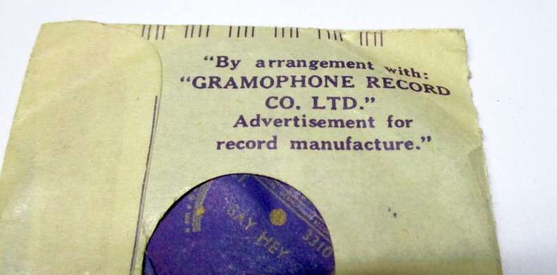 Miniature vintage non - playing record / LP - Promotional