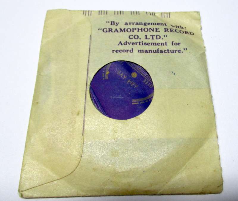 Miniature vintage non - playing record / LP - Promotional