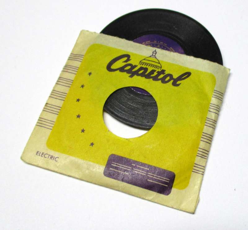 Miniature vintage non - playing record / LP - Promotional
