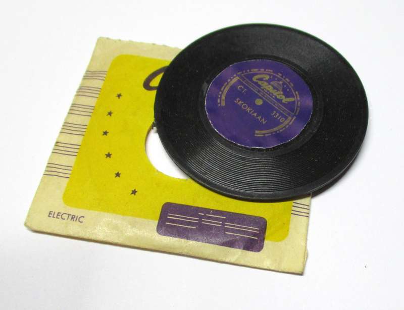 Miniature vintage non - playing record / LP - Promotional