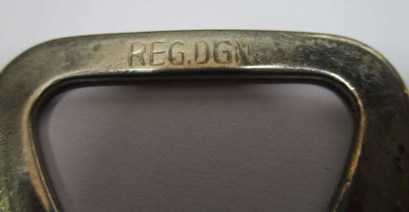 Vintage Swan Larger Bottle opener in original leather pouch, made in England.