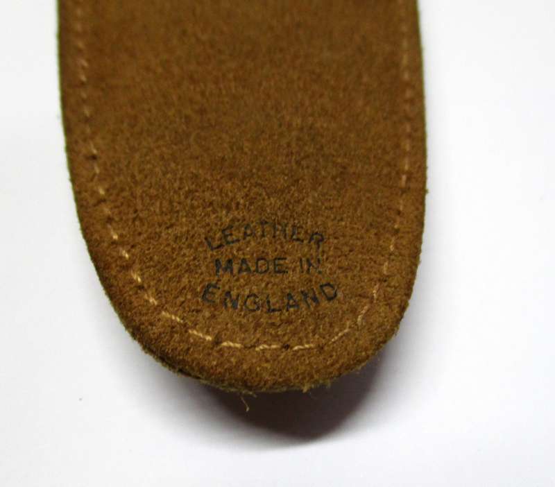 Vintage Swan Larger Bottle opener in original leather pouch, made in England.