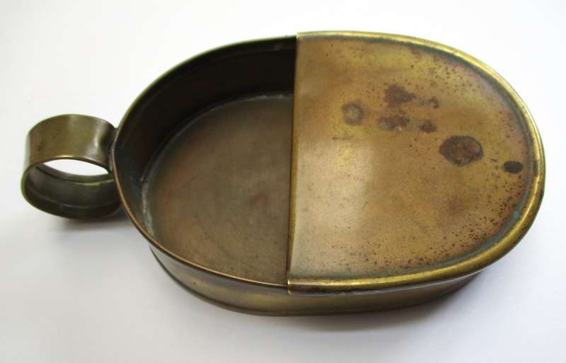 Antique / vintage brass ashtray