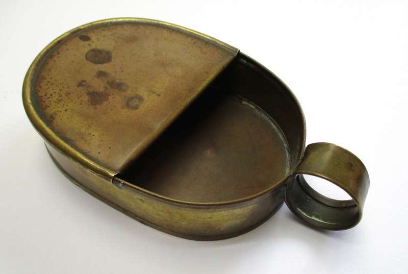 Antique / vintage brass ashtray