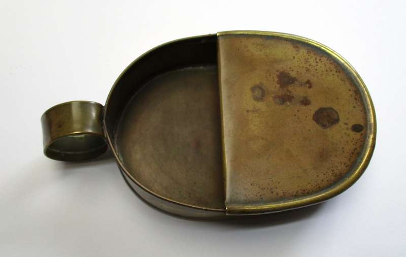 Antique / vintage brass ashtray