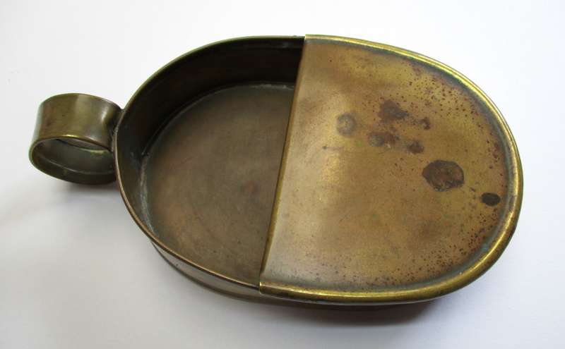 Antique / vintage brass ashtray