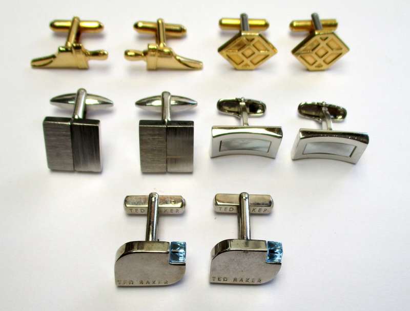 Cuff link lot - Including Ted Baker pair