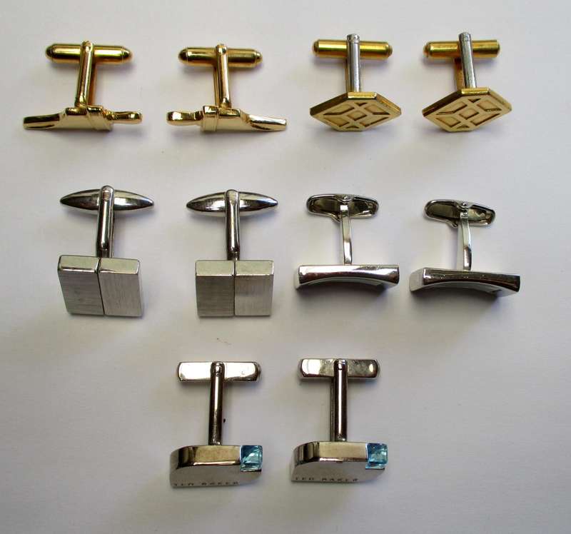Cuff link lot - Including Ted Baker pair
