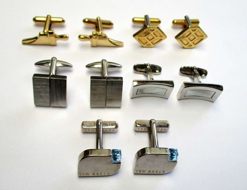 Cuff link lot - Including Ted Baker pair