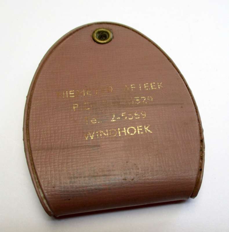 Vintage pocket magnifying glass - Windhoek Apteek