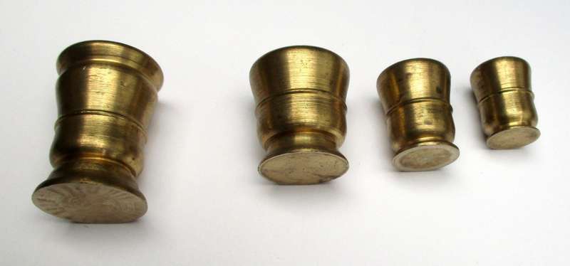 Vintage small Brass printers tray ornaments lot