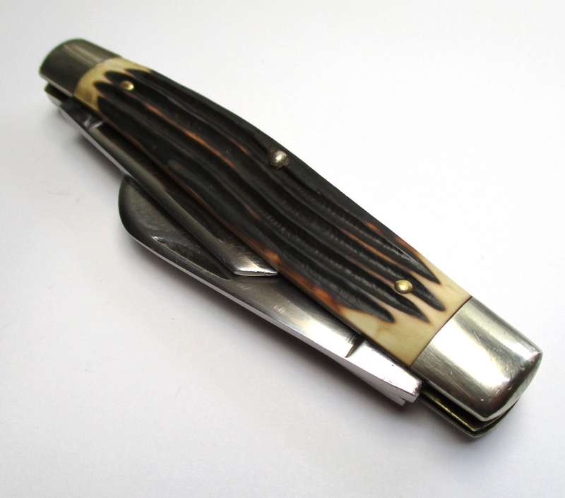 Large Queen Steel Stockman Folding knife - Made in the USA