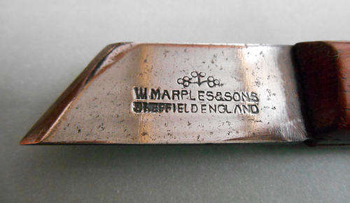 Marples & Sons Carpenters marking knife, Sheffield England.