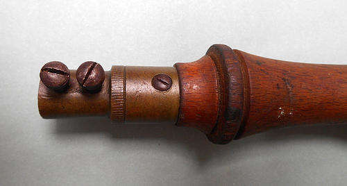 vintage pad saw keyhole saw wood brass