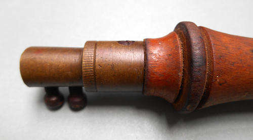 vintage pad saw keyhole saw wood brass
