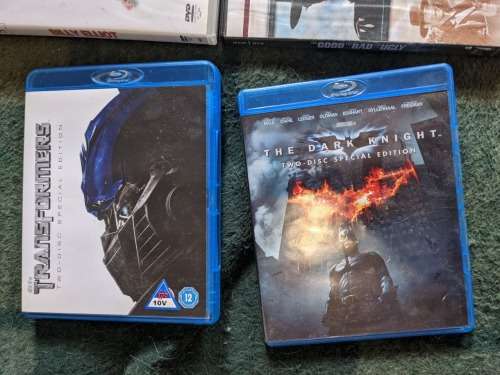 DVD, Blu-ray and PC game collection bundle