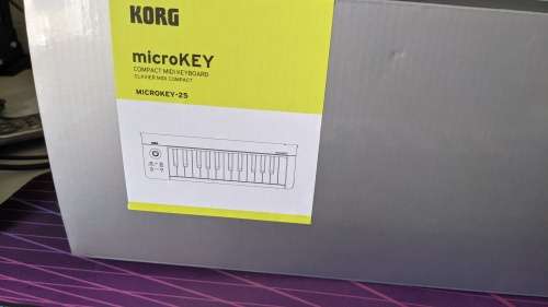 Korg MicroKEY 25 key compact USB MIDI Keyboard+FREE GIFT