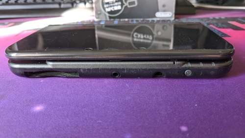 Top IPS Metallic Black New Nintendo 3DS XL/LL +16GB memory card and spare screen protectors+FREEGIFT