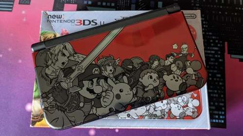 New Nintendo 3DS LL/XL Super Smash Bros Limited Edition Console - Red