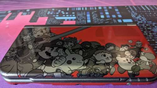 New Nintendo 3DS LL/XL Super Smash Bros Limited Edition Console - Red