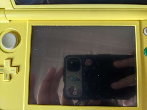 New Nintendo 3DS XL / LL Yellow Pikachu edition with 128GB memory card