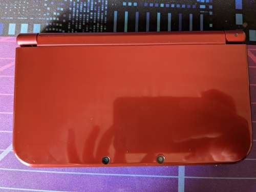 New Nintendo 3DS XL / LL Metallic Red with 128GB memory card/ LOWER IPS SCREEN