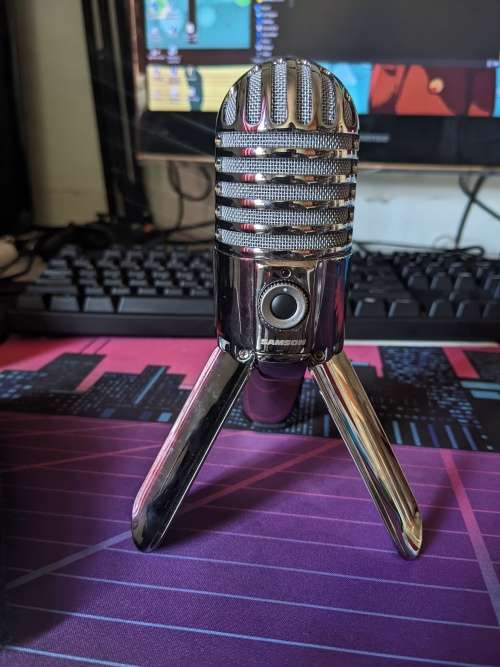 Samson Meteor Mic USB Studio Podcast Streaming Microphone