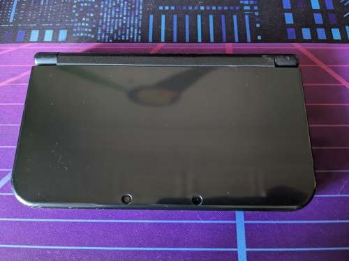 New Nintendo 3DS XL/LL Metallic Black Top IPS