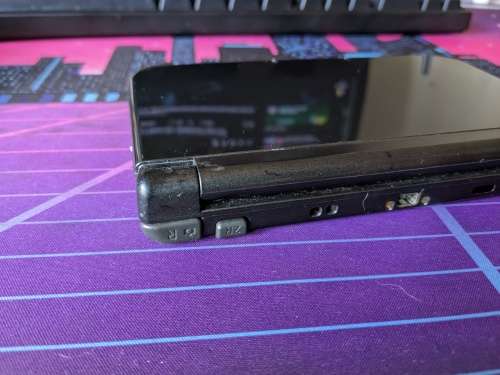 New Nintendo 3DS XL/LL Metallic Black Top IPS